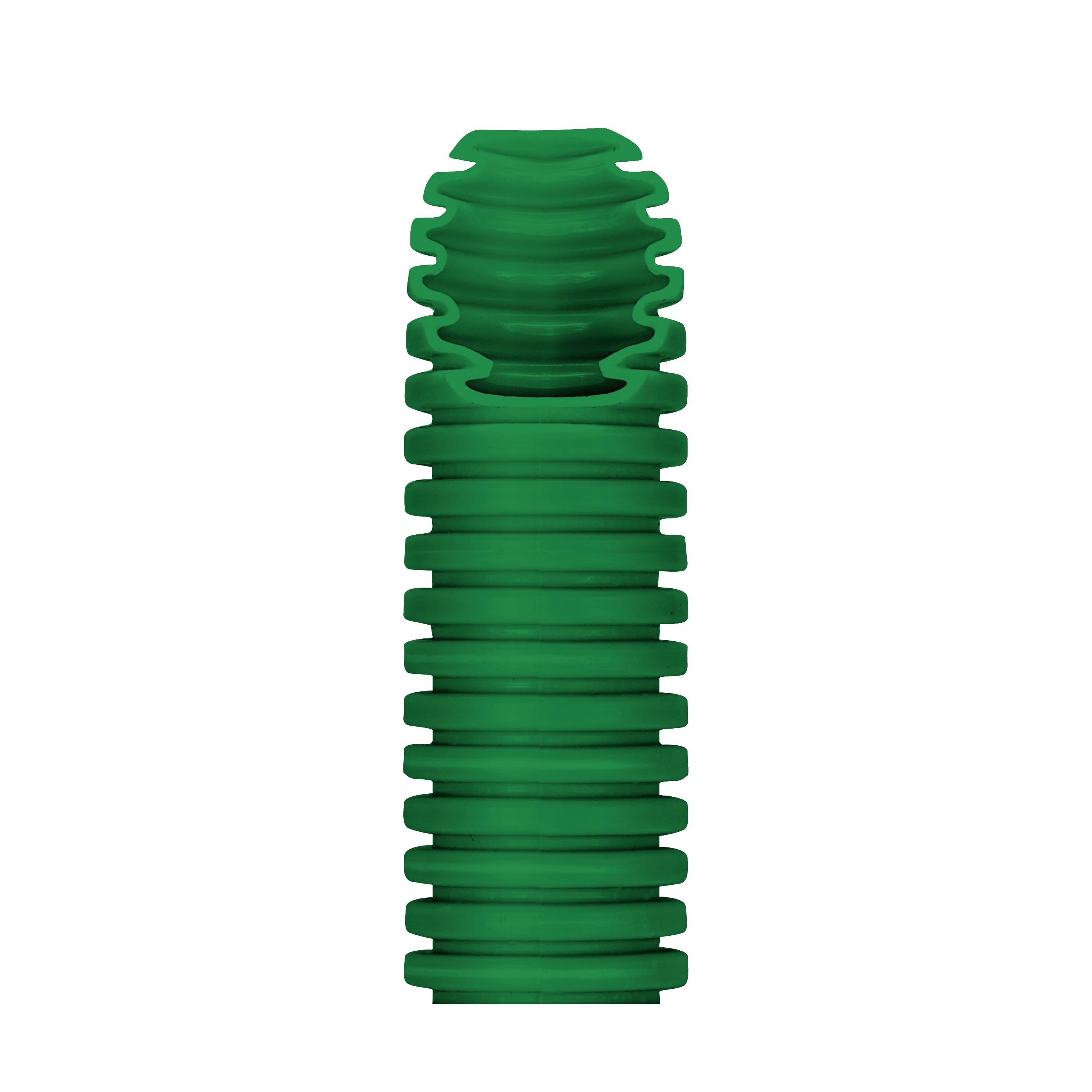 MEDIUM PLIABLE CONDUIT - ICTA SELF-RECOVERING - Ø 32MM - WITHOUT CABLE PULLER - GREEN