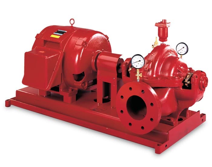 Pentair Fairbanks Nijhuis 1800F, 2800F, 5800F, 5900F and HGT Series Split Case Electric Drive Fire