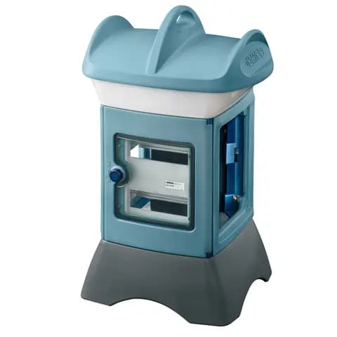 QMC16T - UNWIRED - TRASPORTABILE - BIFACCIALE - SIDE A 1 PANEL SIDE B 1 PANEL - AZZURRO