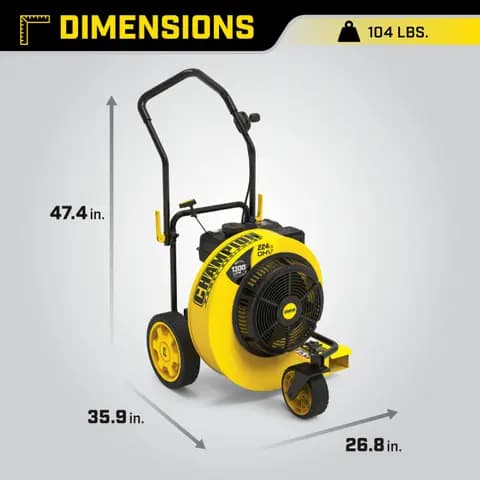 224cc Walk-Behind Leaf Blower